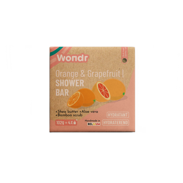 Wondr Shower Bar - Orange & Grapefruit