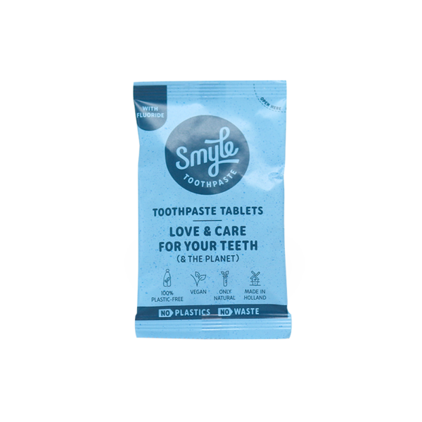 Smyle refill tandpastatabletten met fluoride_voorkant